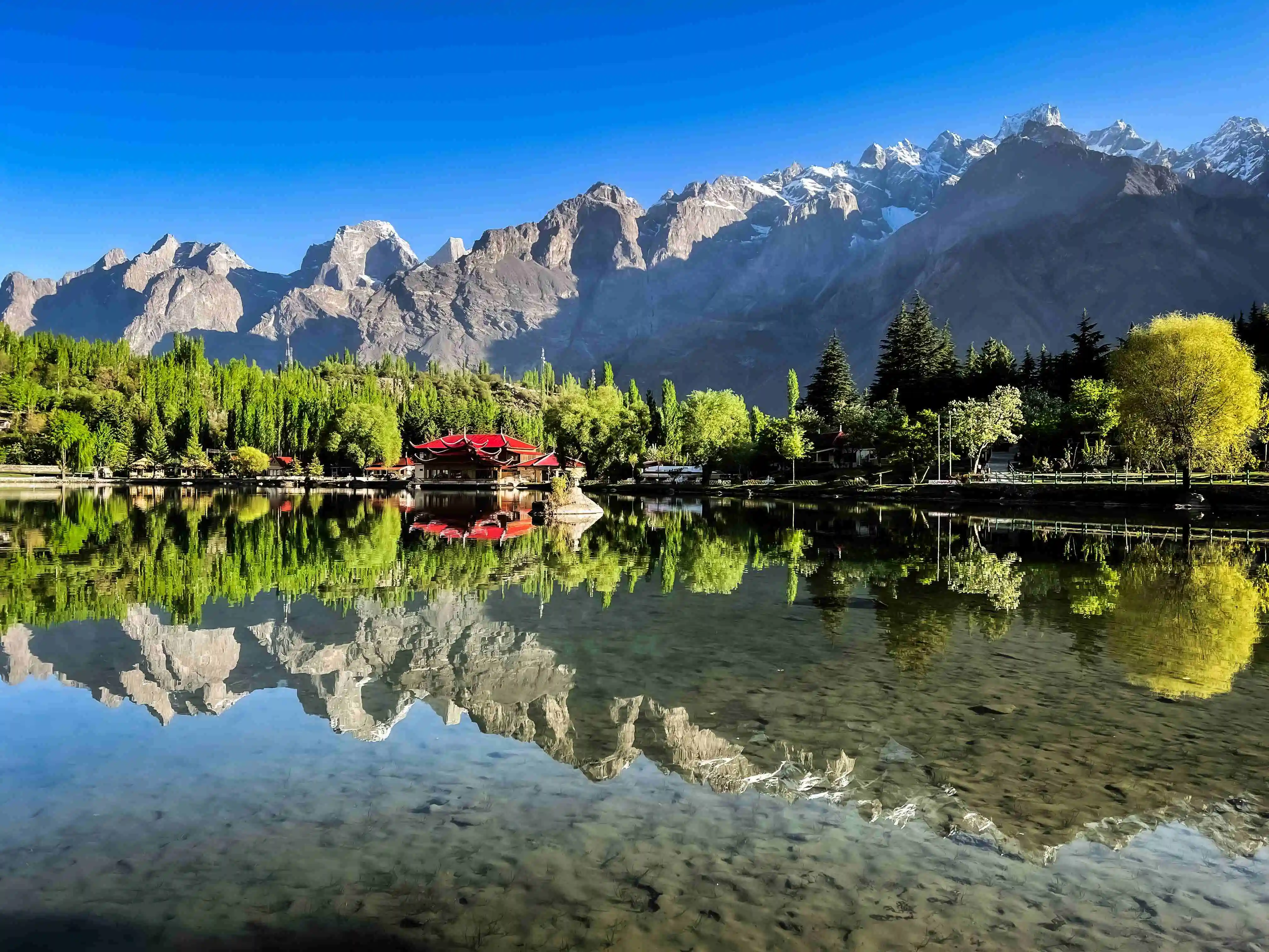 shangrala skardu full view -best resort in skardu